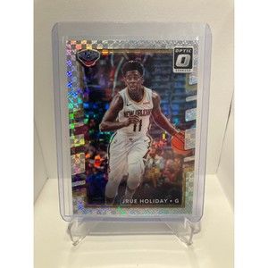 2017 Optic Jrue Holiday Checkerboard Prizm #93